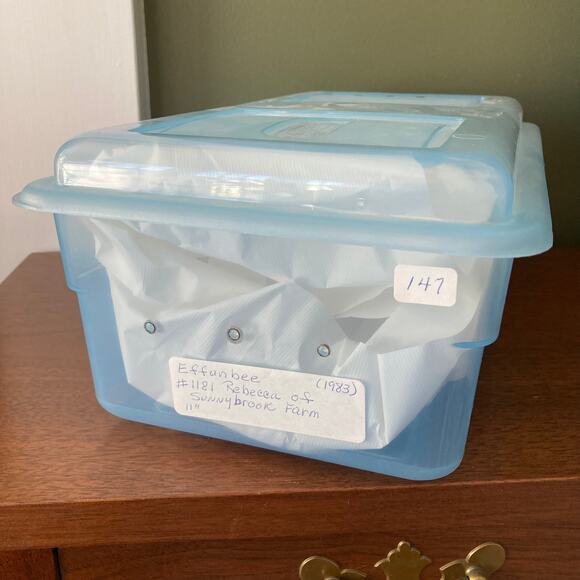 Vintage 80s Effanbee 11" Rebecca of Sunnybrook Farm #1181 (1983) No Box EUC - Picture 3 of 3